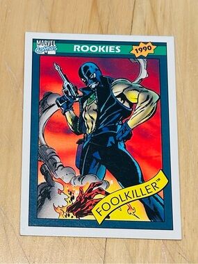 Marvel 1990 Foolkiller Collectible Card